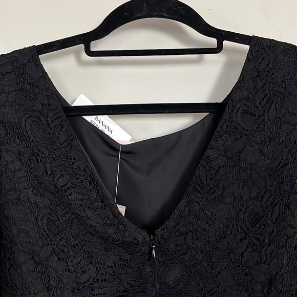 Nwt Banana Republic back lace dress size 10 petite - Picture 6 of 10